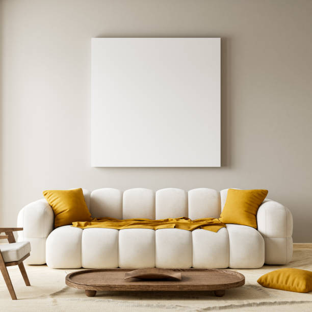 تصویر 2 از مبل راحتی صدفی با رنگ آرام و ترکیب دلنشین برای پذیرایی